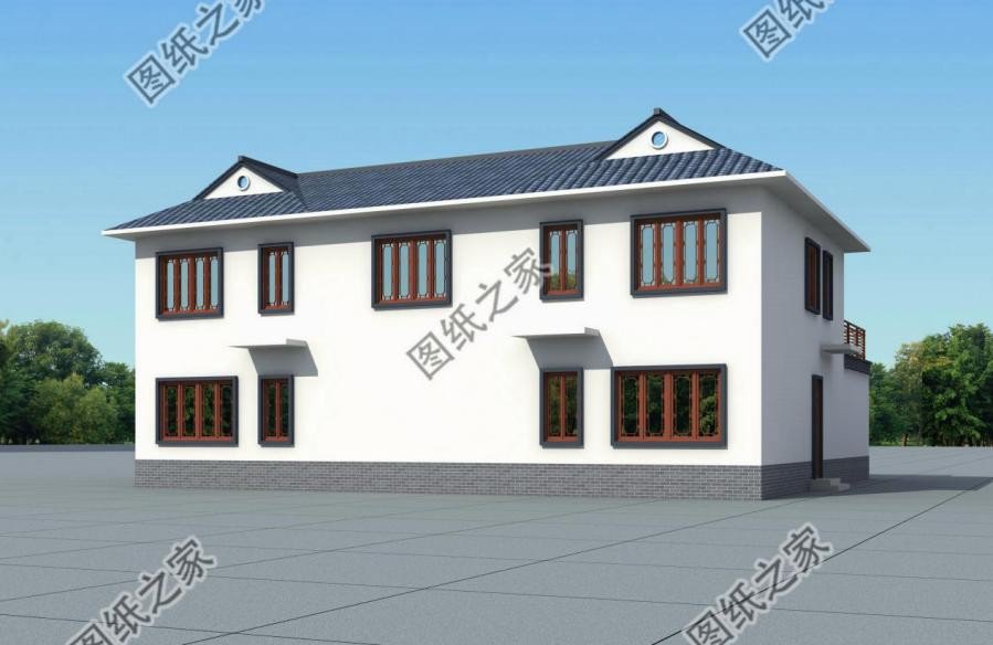 鄉(xiāng)村小型四合院設(shè)計(jì)圖，家的味道我知道