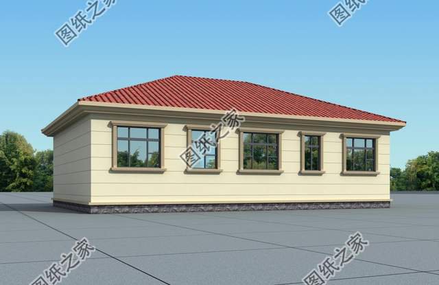 新農村一層自建房，經典秀美，時尚適居