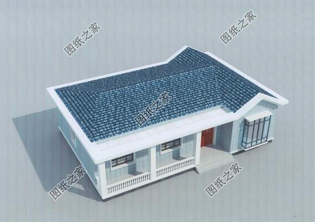 新農村一層自建房，經典秀美，時尚適居