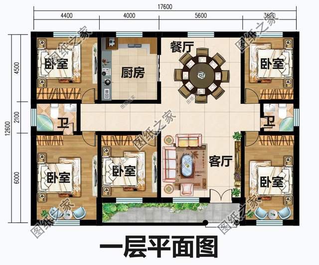 新農村一層自建房，經典秀美，時尚適居