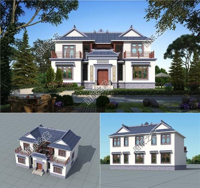 小戶型二層四合院，以華夏為起點(diǎn)，使傳統(tǒng)中式住宅重回巔峰時(shí)代