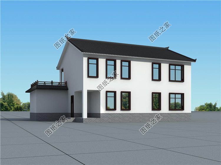 農(nóng)村7字型自建房圖，異形宅基地如何設(shè)計(jì)完美匹配地基？