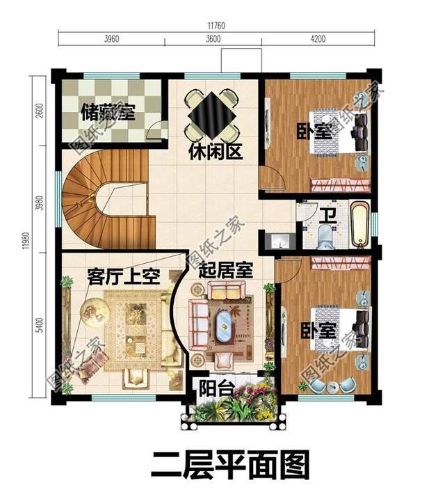 四層別墅設(shè)計(jì)圖，50萬之內(nèi)，將農(nóng)村的家鄉(xiāng)蓋成歐式古典“城堡”