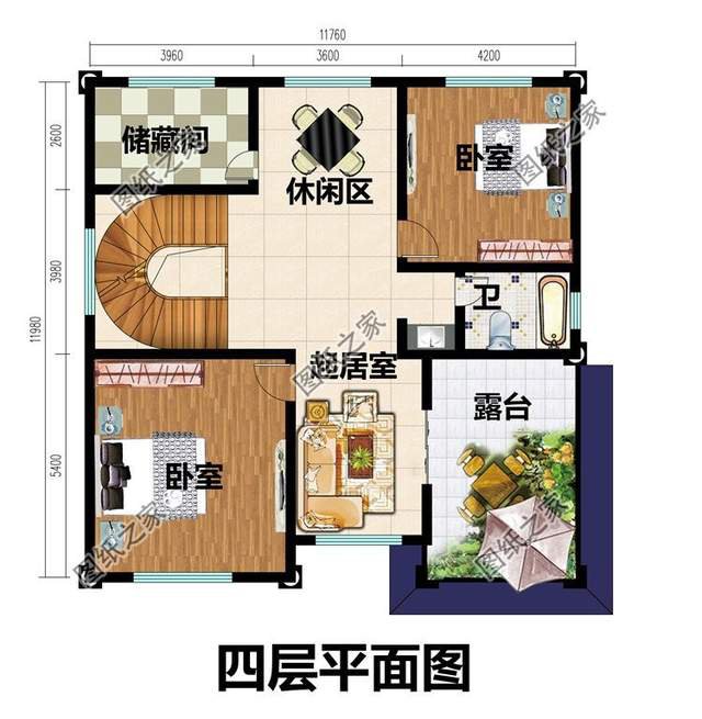 四層別墅設(shè)計(jì)圖，50萬之內(nèi)，將農(nóng)村的家鄉(xiāng)蓋成歐式古典“城堡”