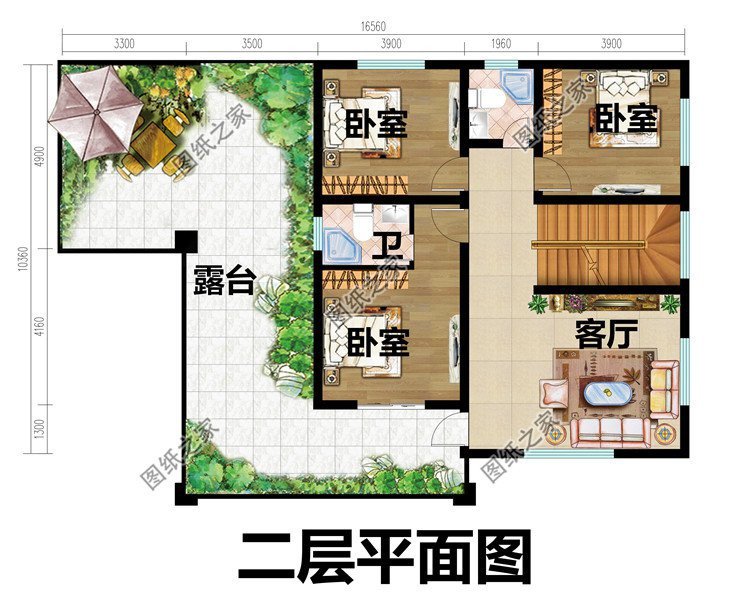 現(xiàn)代風(fēng)二層自建房，方寸之間，皆是大氣