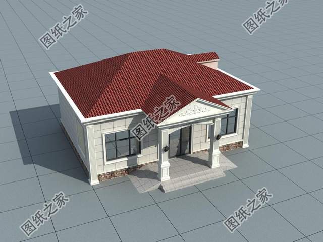 鄉(xiāng)村大平層自建房設(shè)計圖，家人閑坐，燈火可親