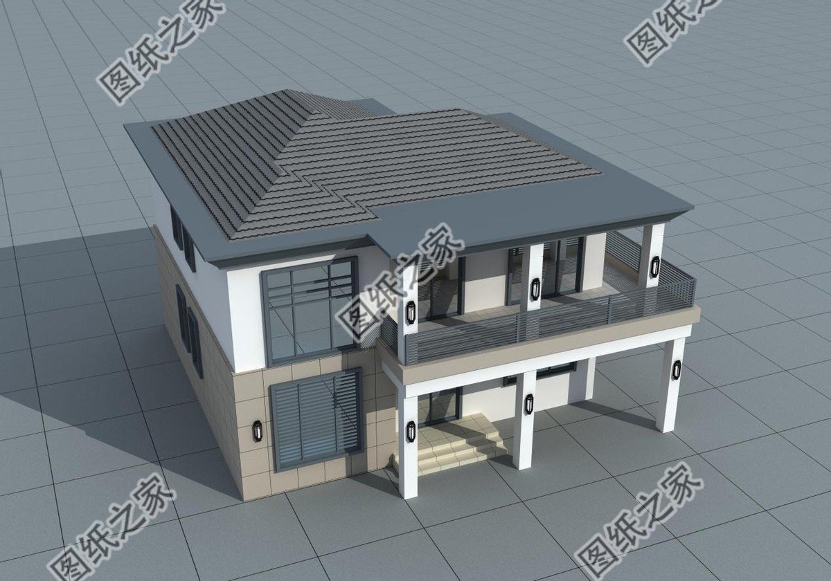 現(xiàn)代風(fēng)別墅，簡(jiǎn)潔的裝飾設(shè)計(jì)，符合年輕人的審美