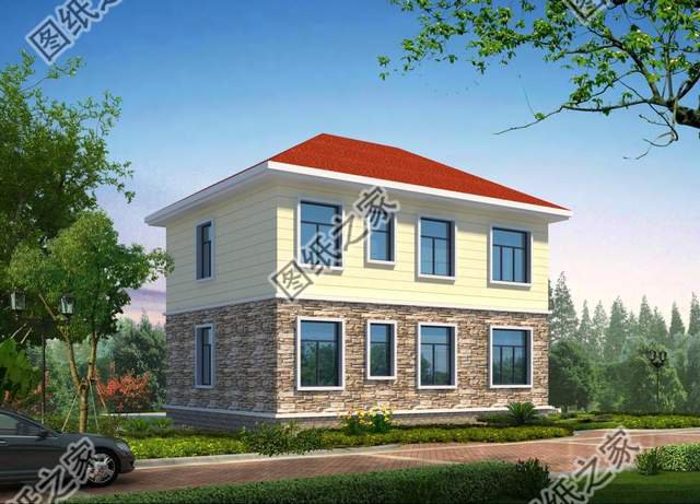 兩層簡(jiǎn)歐別墅設(shè)計(jì)圖，開(kāi)間10平米的房間如何設(shè)計(jì)得完美？