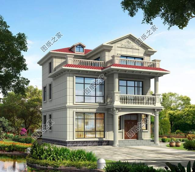 別墅帶書房設(shè)計(jì)圖，崇尚生活，書香空間