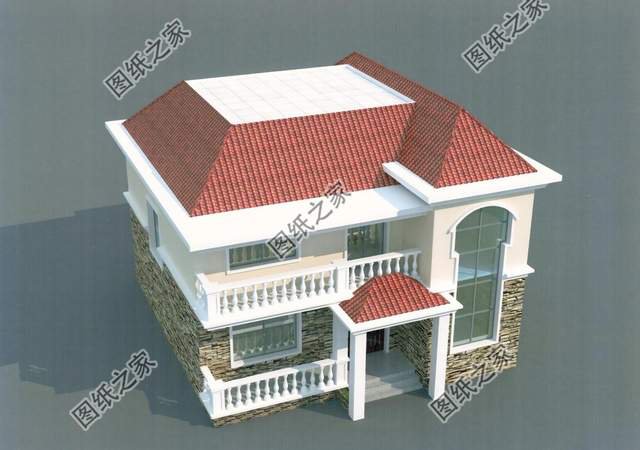 簡歐風(fēng)格雙層別墅，經(jīng)濟(jì)實(shí)用，自帶滿滿的溫馨感