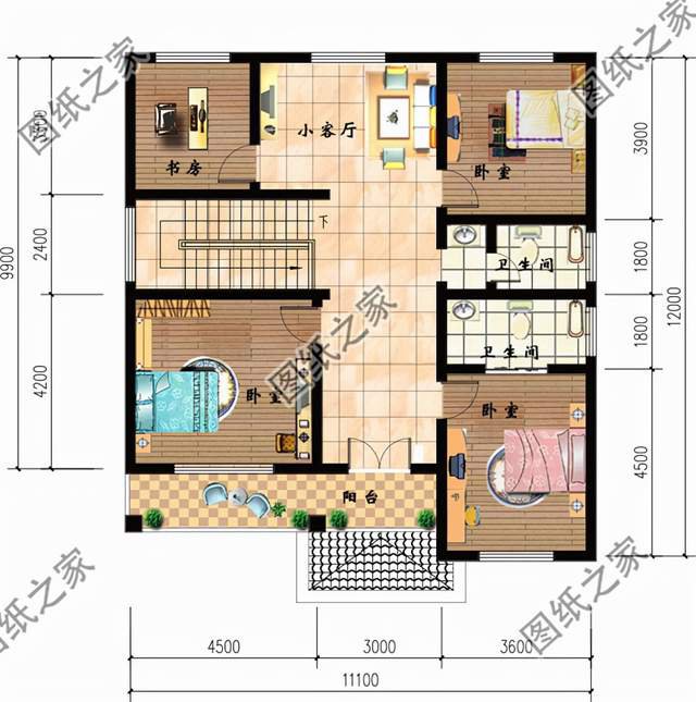 簡歐風(fēng)格雙層別墅，經(jīng)濟(jì)實(shí)用，自帶滿滿的溫馨感