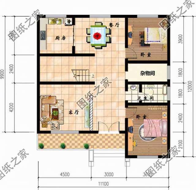 簡歐風(fēng)格雙層別墅，經(jīng)濟(jì)實(shí)用，自帶滿滿的溫馨感