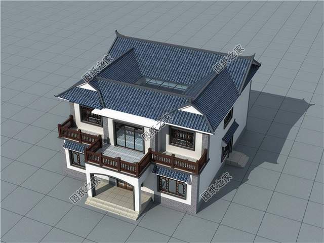 仿古式二層自建房，一眼就愛上了，越看越喜歡