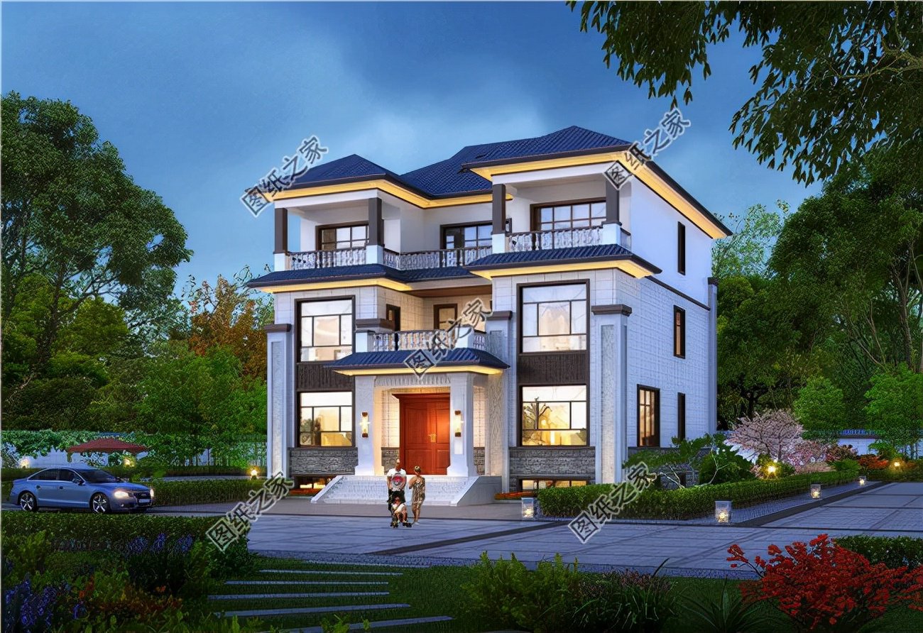 三層別墅帶地下室設(shè)計圖，提高家中生活品質(zhì)，全村人都搶著要圖紙