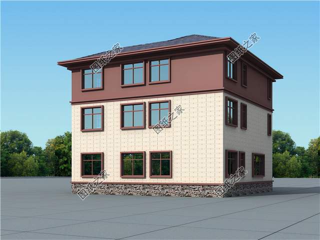 三層歐式住宅設(shè)計(jì)圖，藝術(shù)家園，享受自然