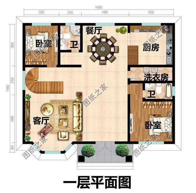 三層歐式住宅設(shè)計(jì)圖，藝術(shù)家園，享受自然