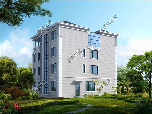 四層獨(dú)棟別墅設(shè)計(jì)圖紙，舒適與奢華，余生都讓他人羨慕吧