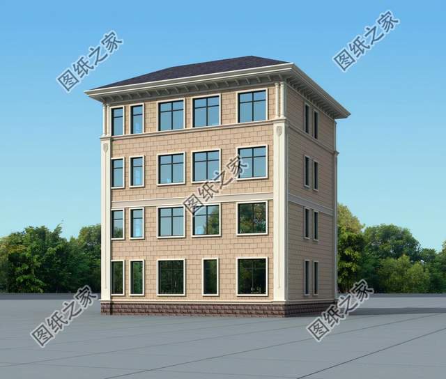 四層獨(dú)棟別墅設(shè)計(jì)圖紙，舒適與奢華，余生都讓他人羨慕吧