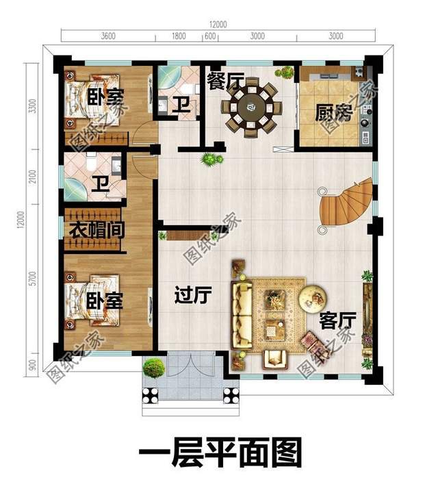 四層獨(dú)棟別墅設(shè)計(jì)圖紙，舒適與奢華，余生都讓他人羨慕吧