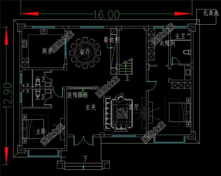 二層歐式自建房設(shè)計(jì)圖，合理設(shè)計(jì)，滿足農(nóng)村生活需要