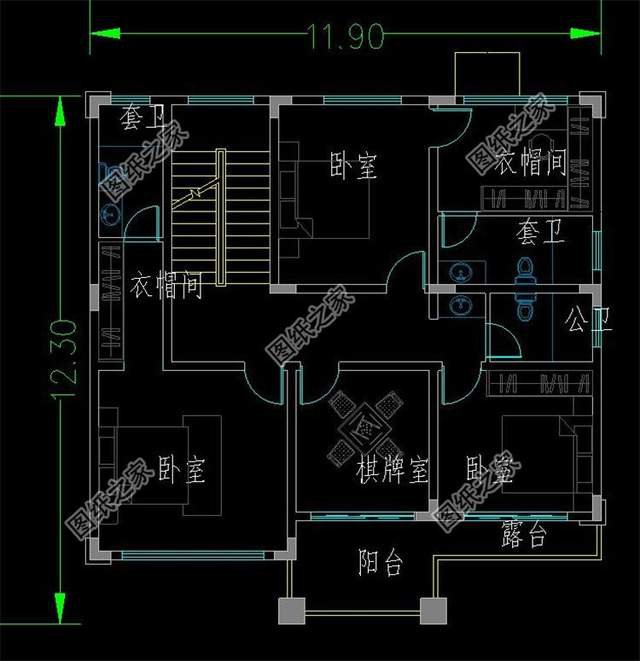 三層別墅設計圖，家里宅基地別浪費，看看這三款咋樣？