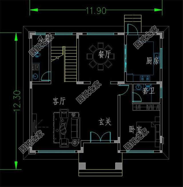 三層別墅設計圖，家里宅基地別浪費，看看這三款咋樣？