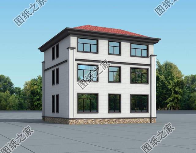 三層別墅設計圖，家里宅基地別浪費，看看這三款咋樣？