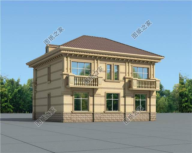 別墅二層設(shè)計(jì)圖紙，鄉(xiāng)下建一座老洋房，值得您留戀一輩子