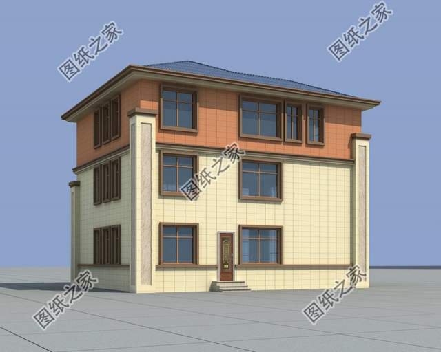 新中式三層圖紙，彰顯主人品位，出門也有面子