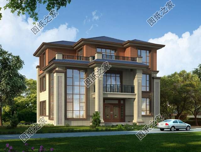 新中式三層圖紙，彰顯主人品位，出門也有面子