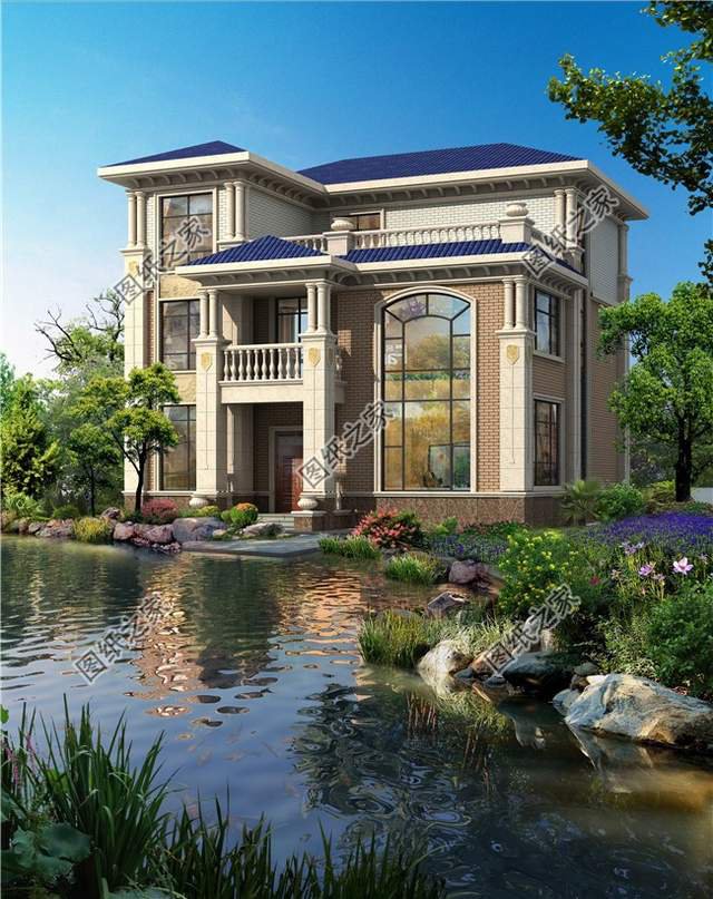 鄉(xiāng)間三層自建房設計，外型典雅氣派突顯貴族氣息