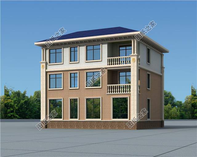 鄉(xiāng)間三層自建房設計，外型典雅氣派突顯貴族氣息