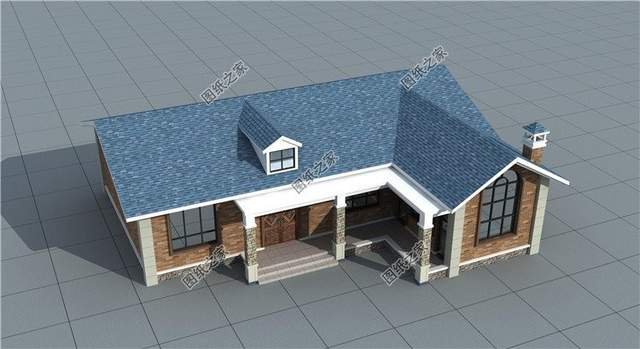 鄉(xiāng)村別墅一層設(shè)計(jì)圖紙，回老家蓋如此舒適比高層更實(shí)用