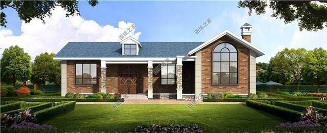 鄉(xiāng)村別墅一層設(shè)計(jì)圖紙，回老家蓋如此舒適比高層更實(shí)用