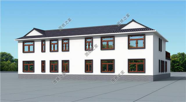 中式合院設(shè)計(jì)，高低有序，層次分明享受鄉(xiāng)村純樸生活