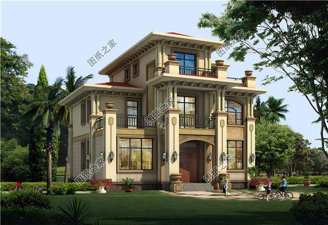 二層半別墅設計圖，安靜、舒適、寬敞，滿足居住需求