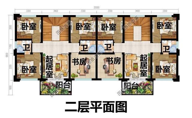 農(nóng)村兄弟雙拼別墅，超美膩的新中式風(fēng)格，大氣靚麗