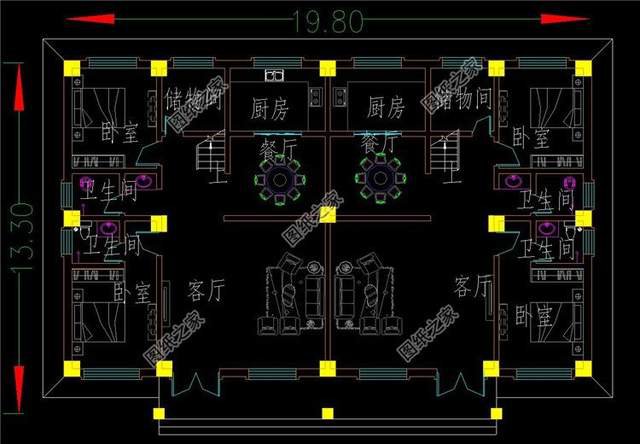 農(nóng)村兄弟雙拼別墅，超美膩的新中式風(fēng)格，大氣靚麗