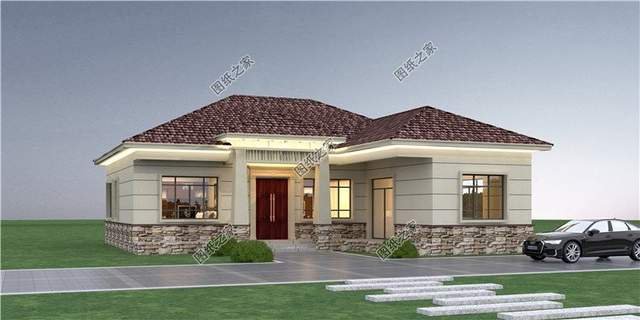 農(nóng)村一層自建房，大平層也有他的獨到之處