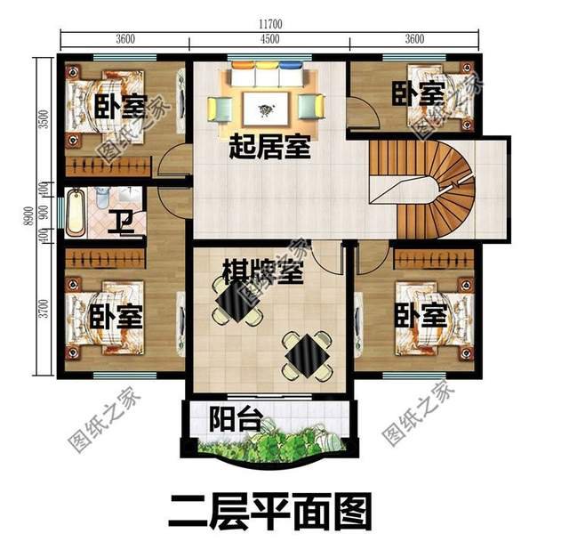 歐式雙層別墅設(shè)計(jì)圖，大氣又內(nèi)斂，量身定制的好房型