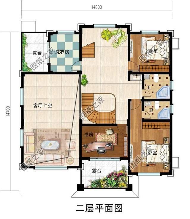 新中式三層自建房圖紙，不過時的設(shè)計，在老家建一棟揚(yáng)名百年