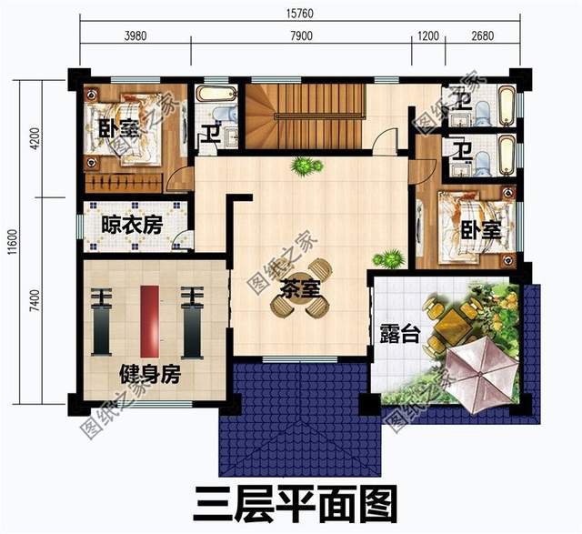 歐式豪華別墅設(shè)計(jì)圖，尊貴典雅，無(wú)限享受