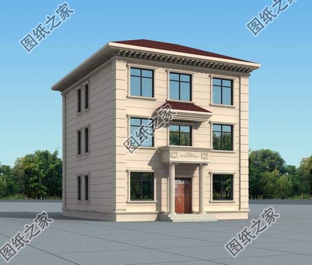 歐式豪華別墅設(shè)計(jì)圖，尊貴典雅，無(wú)限享受