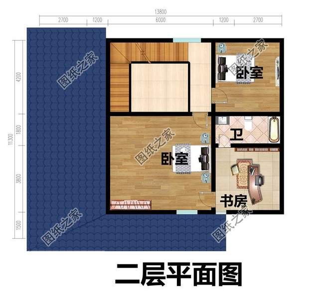 鄉(xiāng)村一層半設(shè)計(jì)圖，農(nóng)村原汁生活，大家風(fēng)范