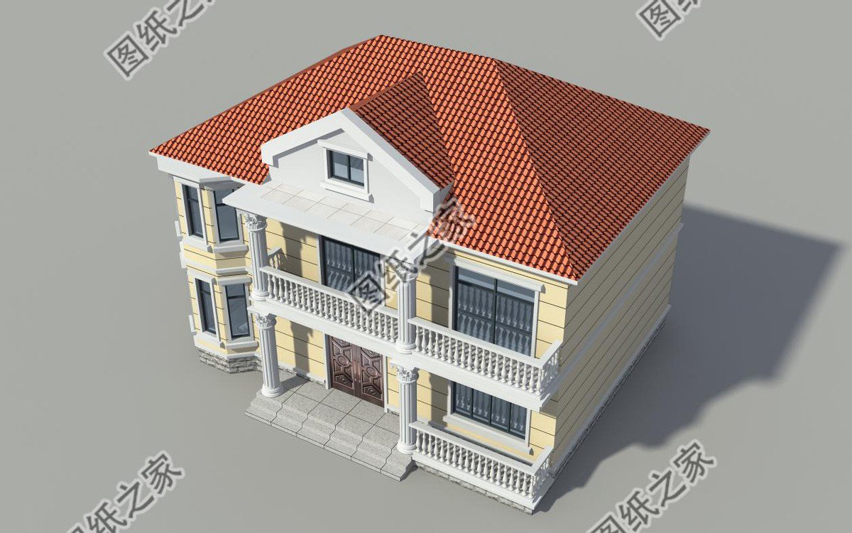 農(nóng)村二層別墅，其實最簡單的設計最能捕獲人們的喜愛