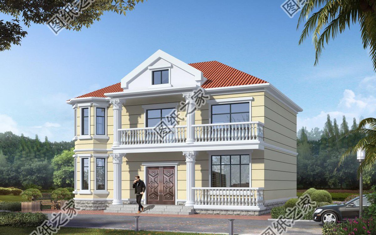 農(nóng)村二層別墅，其實最簡單的設計最能捕獲人們的喜愛