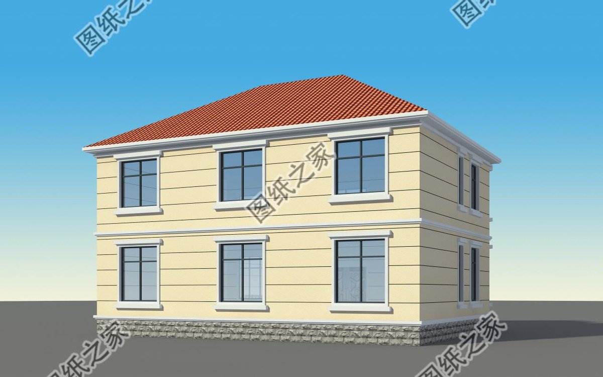 農(nóng)村二層別墅，其實最簡單的設計最能捕獲人們的喜愛