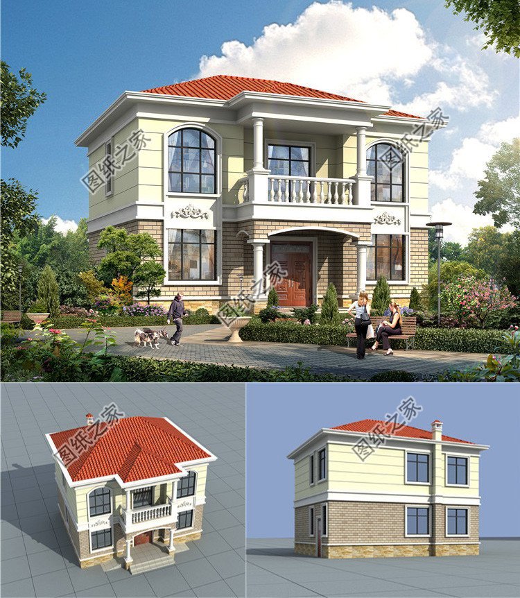 農(nóng)村二層別墅，其實最簡單的設計最能捕獲人們的喜愛