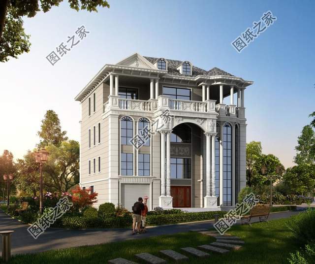 高端四層別墅設(shè)計圖，給你一個五星級的家