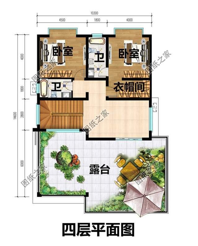 高端四層別墅設(shè)計圖，給你一個五星級的家